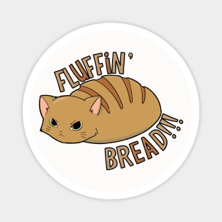 Cute Bread Cat Magnet